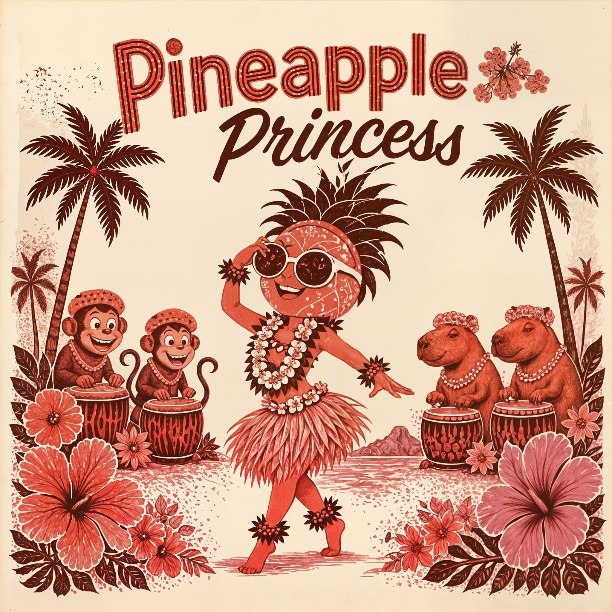 Cover art for the song Pineapple Princess
